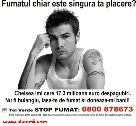campanie antifumat adrian mutu