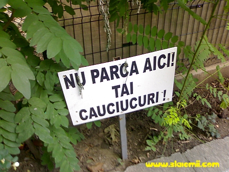 nu parcati